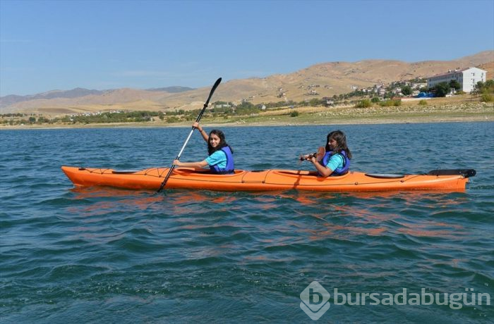 Tunceli'nin saklı cenneti Pertek su sporlarıyla şenlendi
