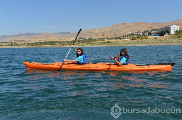 Tunceli'nin saklı cenneti Pertek su sporlarıyla şenlendi