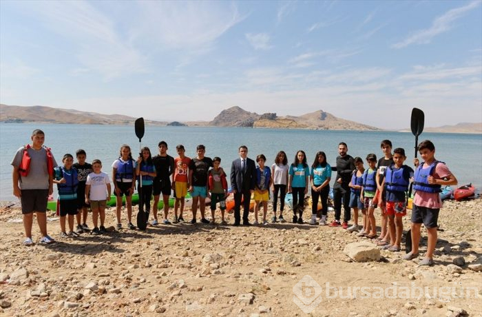 Tunceli'nin saklı cenneti Pertek su sporlarıyla şenlendi