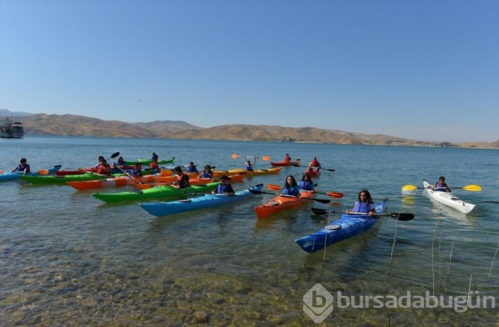 Tunceli'nin saklı cenneti Pertek su sporlarıyla şenlendi