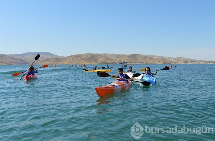 Tunceli'nin saklı cenneti Pertek su sporlarıyla şenlendi