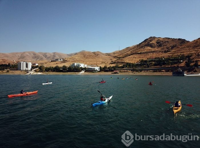 Tunceli'nin saklı cenneti Pertek su sporlarıyla şenlendi