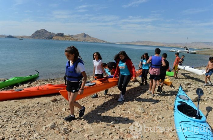 Tunceli'nin saklı cenneti Pertek su sporlarıyla şenlendi