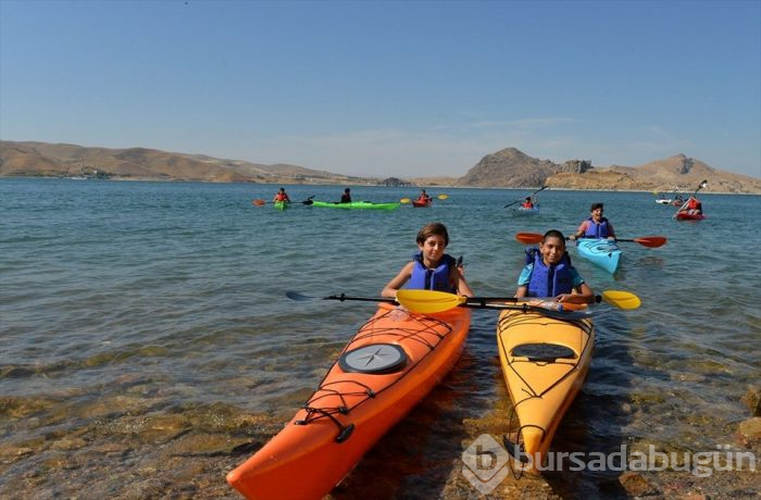 Tunceli'nin saklı cenneti Pertek su sporlarıyla şenlendi