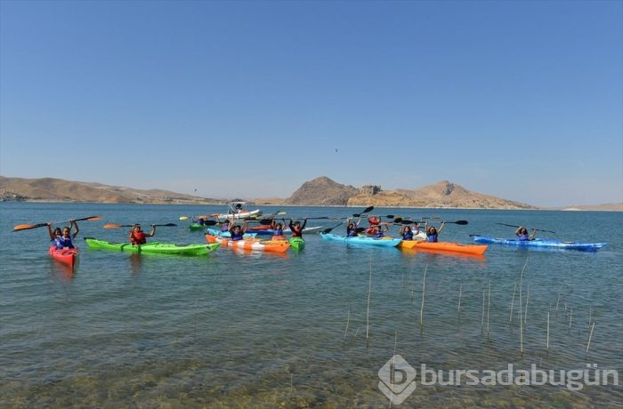 Tunceli'nin saklı cenneti Pertek su sporlarıyla şenlendi