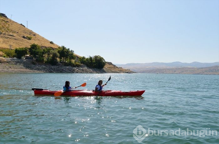 Tunceli'nin saklı cenneti Pertek su sporlarıyla şenlendi