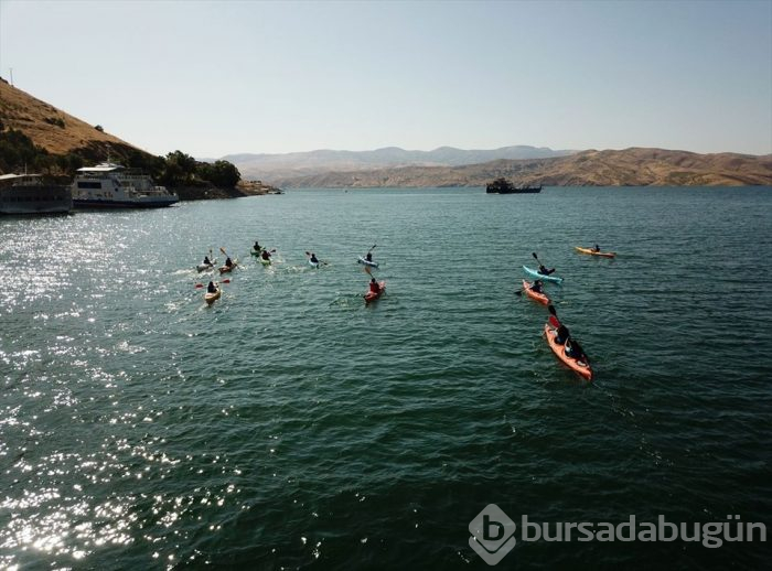 Tunceli'nin saklı cenneti Pertek su sporlarıyla şenlendi