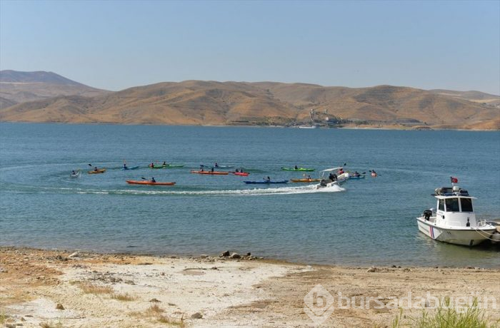 Tunceli'nin saklı cenneti Pertek su sporlarıyla şenlendi