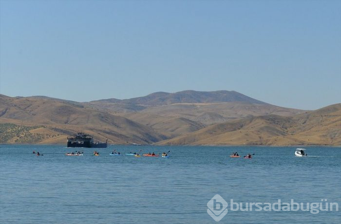 Tunceli'nin saklı cenneti Pertek su sporlarıyla şenlendi