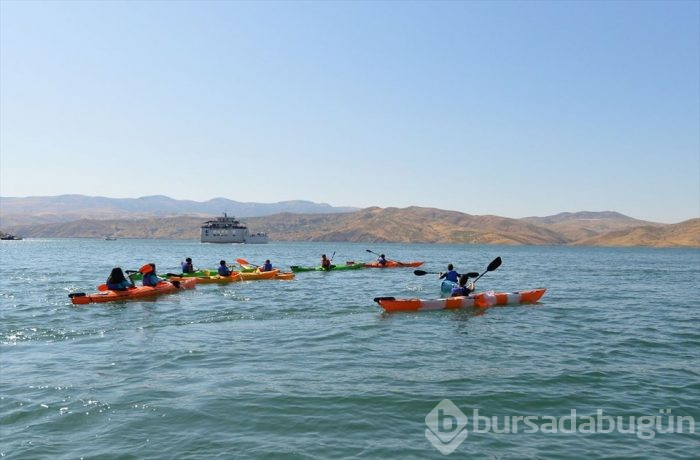 Tunceli'nin saklı cenneti Pertek su sporlarıyla şenlendi