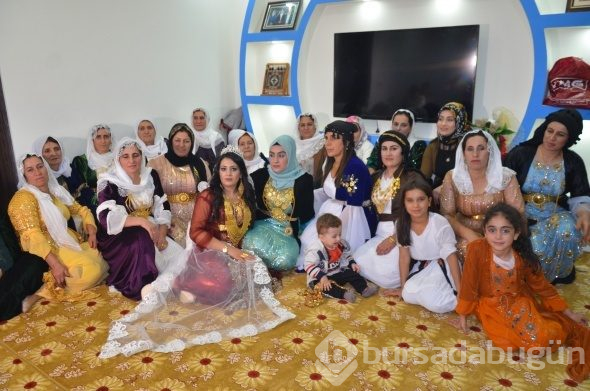 Aşiret düğününde geline 1 kilo altın ve daha fazlası!