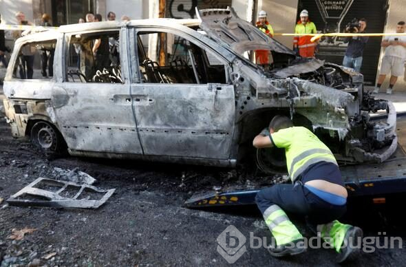 Trafik lambaları eridi!