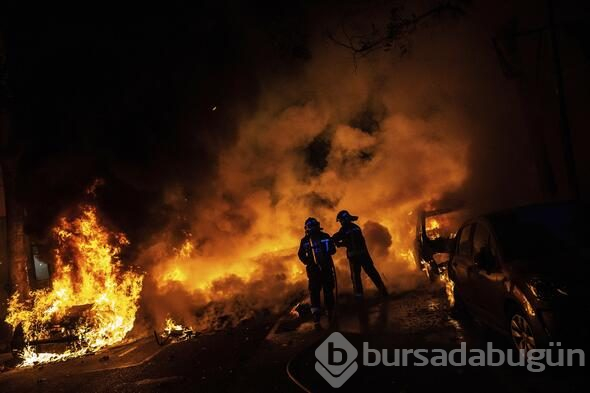 Trafik lambaları eridi!