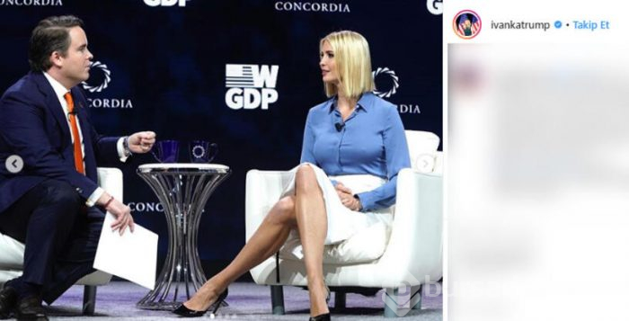 Ivanka Trump yine rezil oldu!