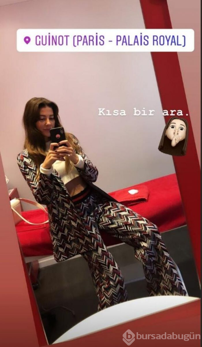 Kız kıza tatil! Başak ile Tanem Paris'te