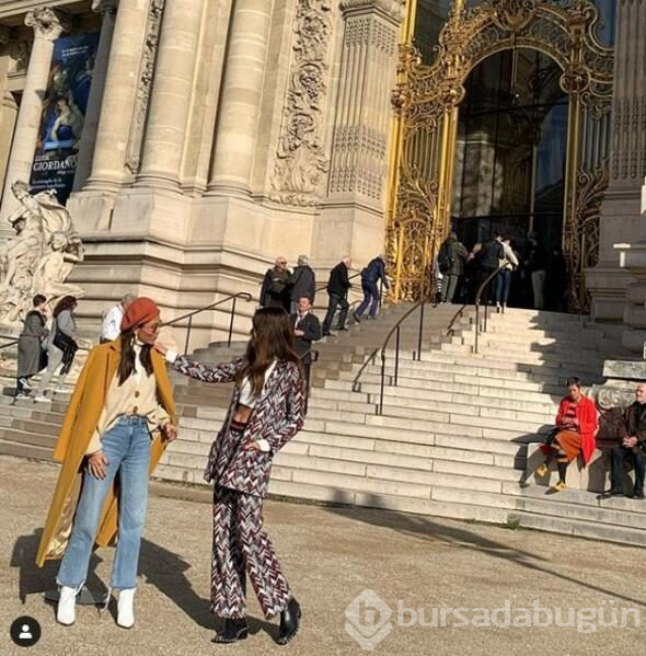 Kız kıza tatil! Başak ile Tanem Paris'te