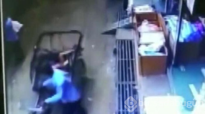 İkinci kattan düşen çocuk kurtuldu!