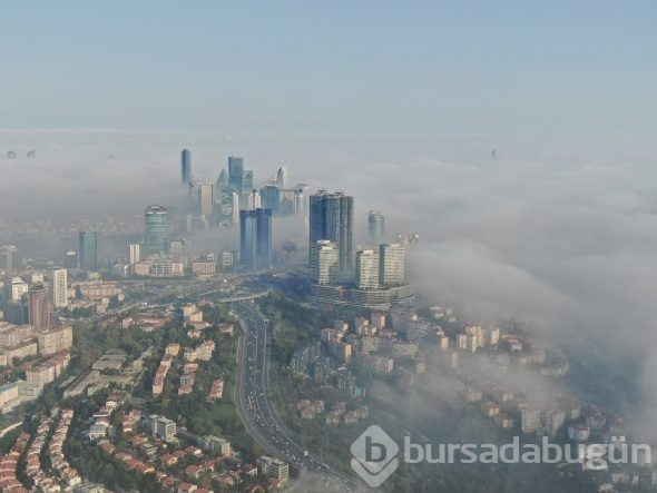 İstanbul'da masal gibi görüntü