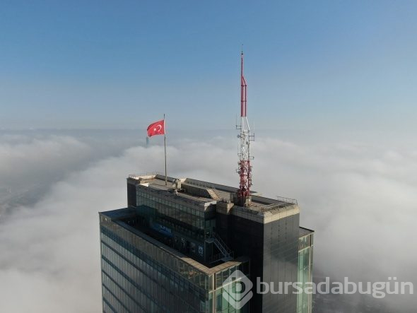 İstanbul'da masal gibi görüntü