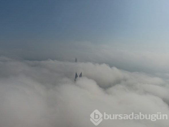 İstanbul'da masal gibi görüntü