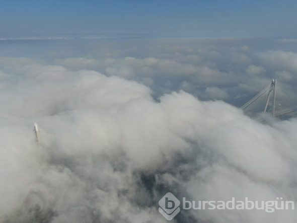İstanbul'da masal gibi görüntü