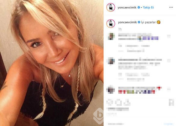Yonca Evcimik'in nostalji paylaşımı