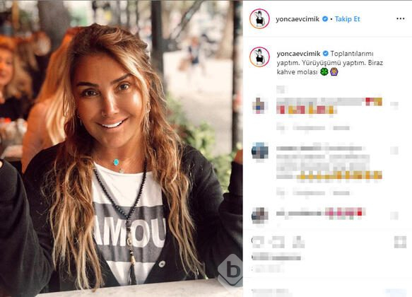 Yonca Evcimik'in nostalji paylaşımı