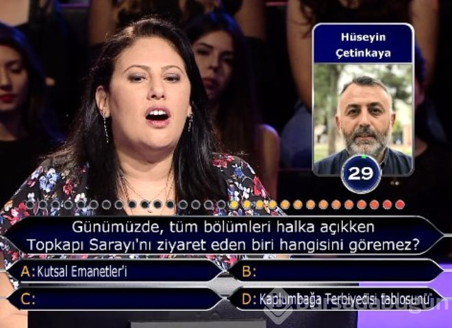Kim Milyoner Olmak İster'e damga vuran an!