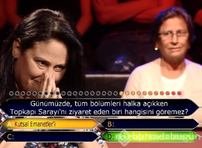 Kim Milyoner Olmak İster'e damga vuran an!