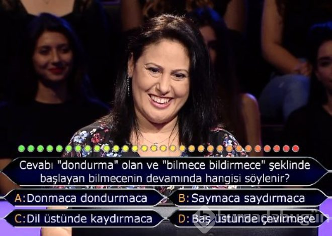 Kim Milyoner Olmak İster'e damga vuran an!
