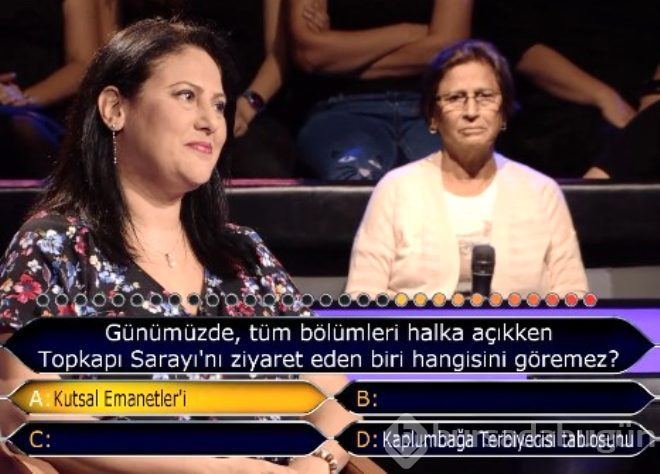 Kim Milyoner Olmak İster'e damga vuran an!