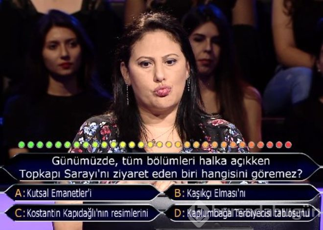 Kim Milyoner Olmak İster'e damga vuran an!