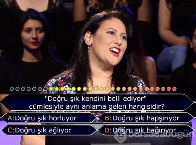 Kim Milyoner Olmak İster'e damga vuran an!