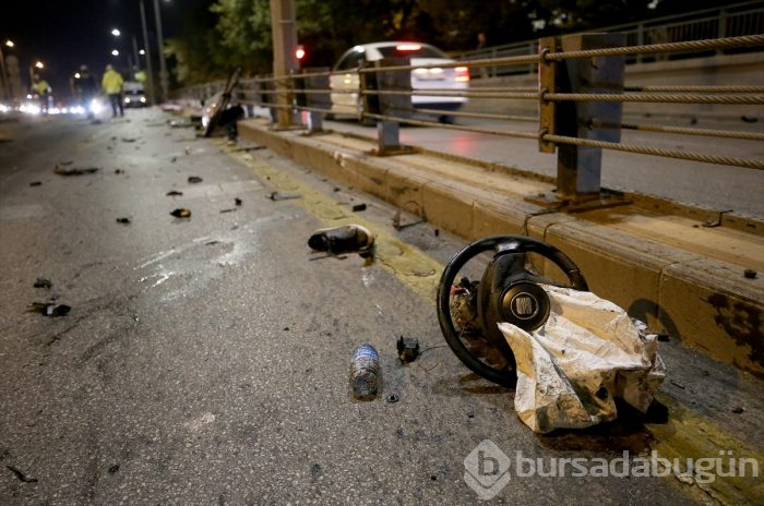 Başkent'te korkunç kaza!