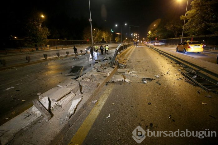 Başkent'te korkunç kaza!