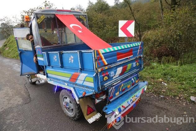 5 bin lira harcayıp bu hale getirdi!
