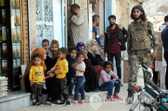 Tel Abyad kentinde yaşam normale dönüyor