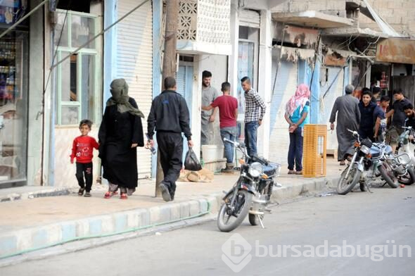 Tel Abyad kentinde yaşam normale dönüyor