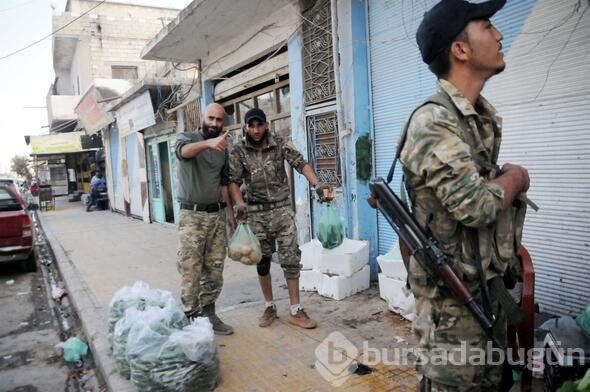 Tel Abyad kentinde yaşam normale dönüyor