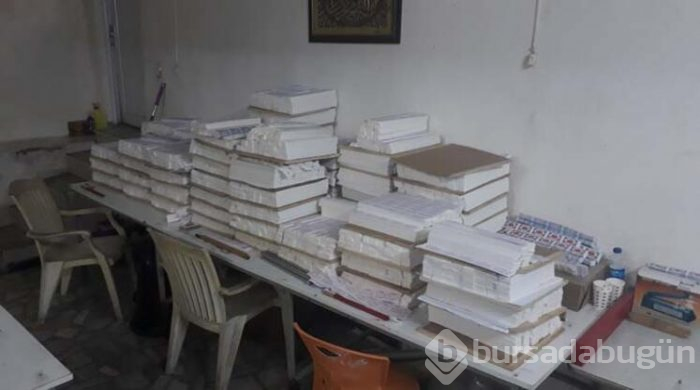 83 Milyon adet sahte sigara kağıdı ele geçirdi