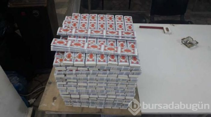 83 Milyon adet sahte sigara kağıdı ele geçirdi