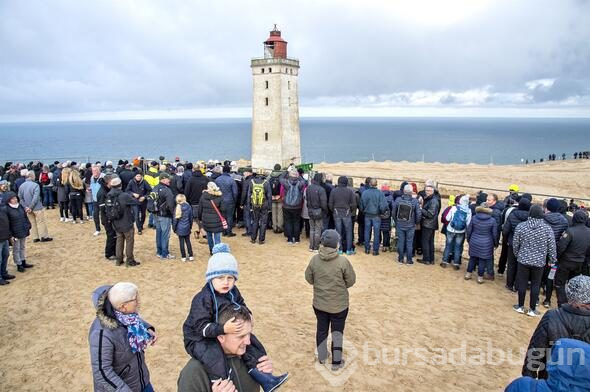 Danimarka'da 120 yıllık deniz feneri karadan yürütülüyor