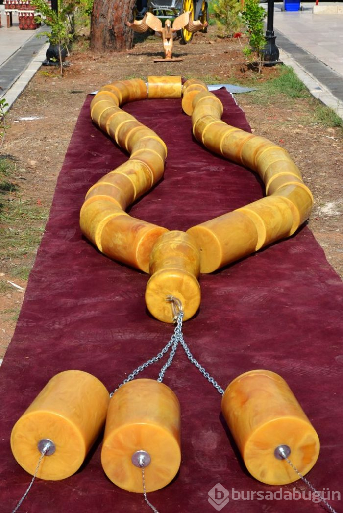 1 ton ağırlığında!