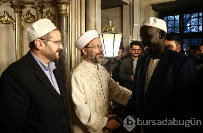 Afrikalı dini liderler Eyüpsultan Camisinde!