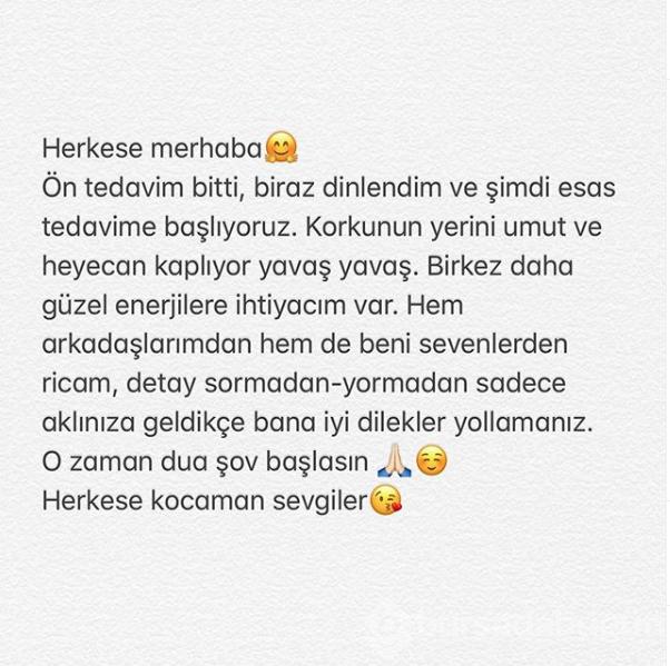 FB TV sunucusu Dilay Kemer'den haber geldi