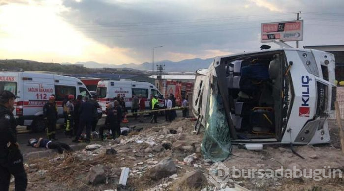 Kayseri'de korkunç kaza!
