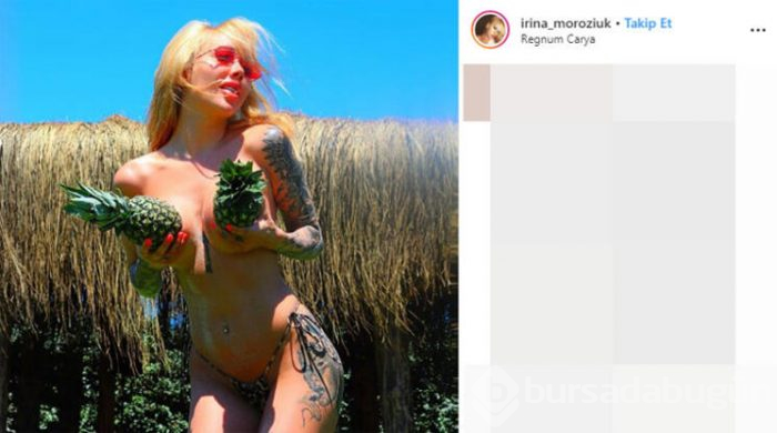 'Süper yenge' Irina çırılçıplak halini paylaştı