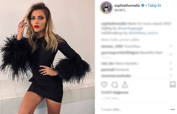 Sophia Thomalla'nın yüzüğünün sırrı ortaya çıktı