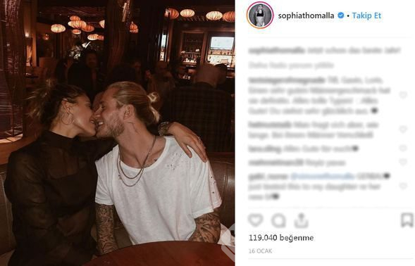 Sophia Thomalla'nın yüzüğünün sırrı ortaya çıktı
