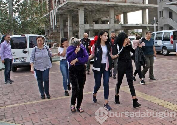 Alanya'da fuhuş baskını!